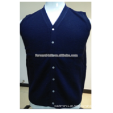 Preço mais competitivo Men Cardigan Vest for Wool / Cashmere